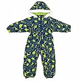 ジャンプスーツ 中綿 男の子 キッズ スノーコンビ ネイビー 110