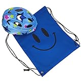 J@G ヘルメット こども用 自転車 ナップサック付き 超軽量 子供 可愛い ２サイズ (I-Sｻｲｽﾞ ｽﾀｰ)