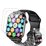 【YXHH 2023年の改善 バージョン4枚入り】 For スマートウォッチ1.85/1.9/1.91/1.96/2.0インチ 保護フィルム HD画面対応 気泡防止 装着簡単 耐指紋 高透過率 指紋防止 スマートウォッチ 1.85/1.9/1.91/1.96/2.0インチ フィルム TPU製