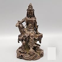 Amazon｜自在観音 観音菩薩 仏像 铜製 高11.5cm 観世音菩薩 観