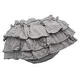 platinumbaby(プラチナムベイビー)天竺3段ブルマスカート(ヘザーグレー)