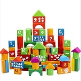 ベビー知育玩具　赤ちゃん玩具　積み木　簡単な数学勉強　英語勉強　図形認知などの多機能の玩具　パズル　ビルディングブロック