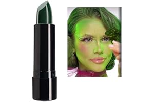 フェイスペイント ハロウィン Sfx メイク クレヨン クリスマス コスプレ 仮装 リップ コスメ ボディペイント 8COLOR 大人 子供 グリーン 1個入り