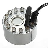 12 Led Colorful Fogger Light Water Fountain Pond Mist Machine (Usa)