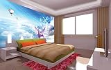 Sproud カスタム 3 D 青スカイデザイン 3 D Papel De Parede の使用量リビングルーム 3 D 壁紙 3 D ウォールペーパーの壁画のテレビソファ背景 430 Cmx 300