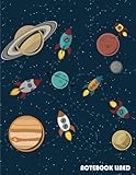 Notebook Lined: This Blank Journal with 110 Dot-Grid Pages Awaits Your Writing Pleasure. Use It for Journaling, as a Diary. Enjoy! Good Choice for Personal Used and Great Gift for All. Get Your Journal Today! Cover Was Designed for Solar System Rockets Co