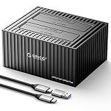 ORICO HDDスタンド アルミ製 USB C 3.1 to SATA 2.5/3.5インチ HDD/SSD ケース 2X18 TB 10Gbps USB A & Type-C ケーブル付属 9628C3