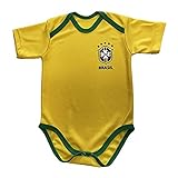 ブラジルBaby SuitホームNational Team Bodysuits 9 – 18ヶ月の幼児Onesizeイエロー
