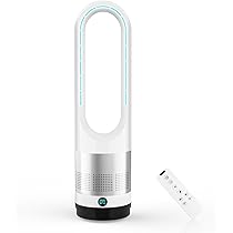 タワーファン❤️ 羽根なしDCモーター 電気代大幅節約 リビング扇風機8段階 Amazon.co.jp: 羽なし扇風機 タワーファン【冷暖房・節電】8段階