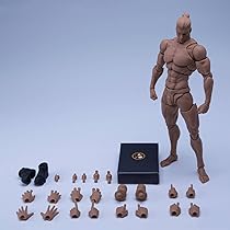 1/12 Romankey X COWL ヘッド付 男性素体マンズボディ　白肌 Amazon.co.jp: 「AC」 Romankey X COWL 1/12 超可動 壮健 男性