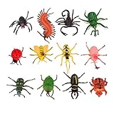 Naisidier 昆虫 アニマルモデル おもちゃセット 高シミュレーション リアル 昆虫 フィギュア 子供 男の子 女の子 教育用品 12個