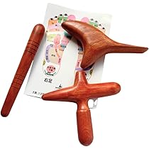 ツボ押し棒 オカリナ型マッサージ棒 首 ツボ押し棒 木製 マッサージ棒 疲労回復 指圧 オカリナ型 棒型