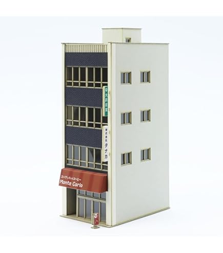 Amazon | 【ふきの芽】Nゲージ用ストラクチャー（ビル17） | 鉄道模型 通販