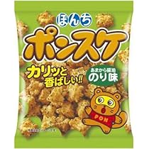 Amazon | ぼんち ポンスケ のり味 70g×20袋入 | ぼんち | おつまみ