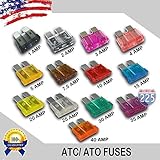 1 – 40 Amp ATCヒューズブレードBlownヒューズ車トラックボートマリンRVロット 65 Pack ATCFFUSE 1