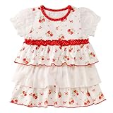 (チャックル) chuckle *Sweetgirl*ワンピース ホワイト 70cm P2237-70-21