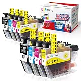 GPC Image LC3111-4PK ブラザー 用 インク lc3111 純正と併用可能 brother 用 LC3111-4PK + LC3111BK 8本 大容量タイプ インクカートリッジ LC3111 プリンターインク DCP-J572N J577N J582N J978N J998DN J973N J982N J987N 対応の 互換インク