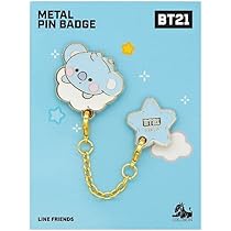 Amazon | ソロモン商事 BT21 メタル ピンバッジ Metal Pin badge