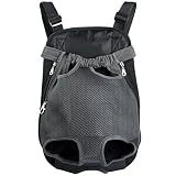 Wisspet Mesh Comfortable Pet Dog Legs Out Front Backpack/ Pet Carrier/Bag (Large) [並行輸入品]