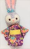 ステラルーコスチューム　服　浴衣　Sサイズ　2点セット(紫・黄)(hanako-015)