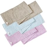ブルーム 今治タオル 認定 マフラータオル 3枚セット with スポーツタオル 20×100cm 綿100％ 日本製 (ナチュラル)
