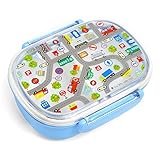 COLORFUL CANDY STYLE [カラフルキャンディスタイル] ランチボックス 男の子 子供 弁当箱 ピクニック 幼稚園 小学生 集まれ！いろんなくるま N5800500