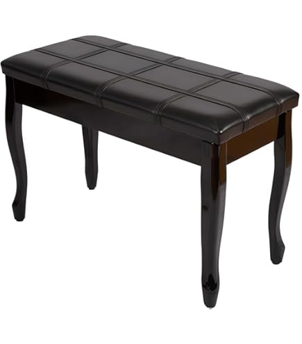 Amazon.co.jp: ピアノ 椅子 高さ調整可能 2人掛け ピアノイス 無段階