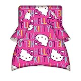 Hello Kitty Blanket バディキッズフリースブランケットラップ43.2 x 42.9 [ピンク]