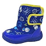 I'mDORAEMON スノーブーツ 子供用 防寒具 スノトレ ボア ドラえもん ベビー キッズ 冬物 doraemon fo-47y221 16cm ブルー