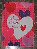 12X18 Happy Valentine'S Valentines Day Multi Heart Sleeved Garden 12X18 Flag [並行輸入品]