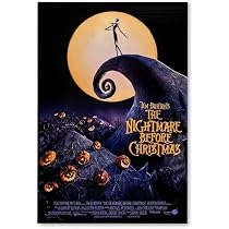 Amazon.co.jp: 映画ポスター ナイトメアビフォアクリスマス 24×36inc