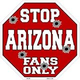 スマートブロンドArizonaファンのみメタルノベルティOctagon Stop Sign bs-336