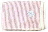 日繊商工 TROUSSEAU ピンストライプ バスタオル ピンク QLT-10020