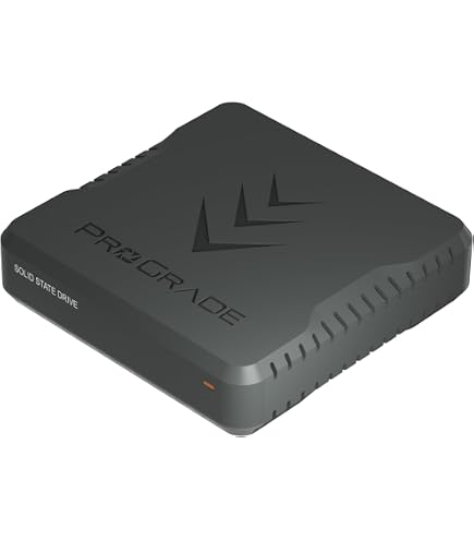 外付けハードディスク・ドライブ ProGrade Digital USB4 40Gbps Type-C 4TB Amazon | ProGrade Digital 4TB Pro Mini SSD Drive USB 4.0、持続転送