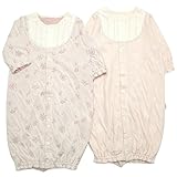 【アウトレット】 coeur a coeur ベンリードレス(50～70cm) キムラタンの子供服 ピンク 50～70 ( 44371-153 )