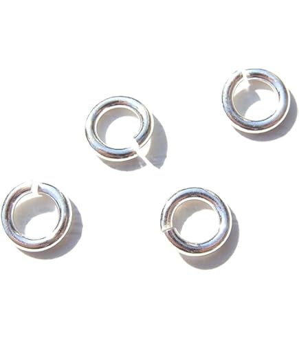 わずか❗️シルバー925丸カン直径8mm 線径1.2mm （開閉有り） Amazon | 【jewel】シルバー925 マルカン 選択可能 直径3mm
