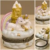 ★人気の小物入れ★ポタリー ミニ ケース♪ユニコーン♪