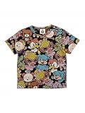 (マイファーストヒステリック) MY FIRST HYSTERIC VANILLA BEANS総柄 BIGシルエット半袖Tシャツ 80cm ブラック