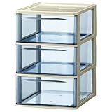 山田化学 スタックチェスト A4タテ 深型3段 ダークブルー A4－D3 1個