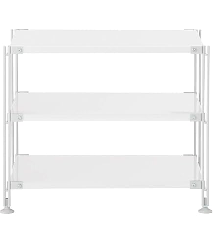 Amazon｜無印良品 スチールユニットシェルフ・追加用帆立・大・グレー