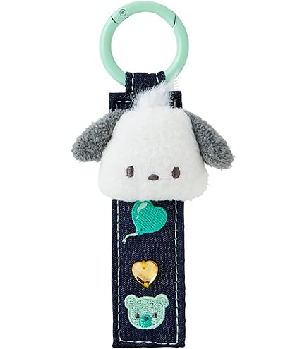 Amazon.co.jp: サンリオ(SANRIO) マスコットホルダー(デニムワッペン
