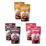 旭製菓 アンソニーズポップコーン キャラメル＆アーモンド味45g チョコレート＆アーモンド味45g ストロベリー味50g 【3種アソート】 各2個セット