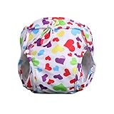 ligangam ベビー スイムパンツ 防水 スイミングパンツ 水遊び スイミングスクールに 再利用可能 オムツ機能付き 軽い 柔らかい 通気 伸縮 漏れシャットダウン 着脱簡単