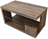 アンティークセンターテーブル ヴィンテージ感のあるデザインテーブル (幅75タイプ, ブラウン)