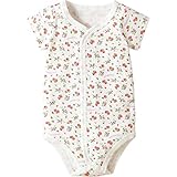 コンビミニ 前開き半袖ボディTシャツ(ストロベリー) 80 ピンク