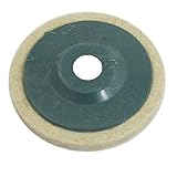 uxcell 光ファイバ研磨ホイール　繊維　　ブルー　ベージュ の蓋　デザイン良いツール　95mm