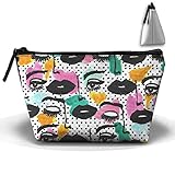 ストレージポータブルバッグコスメティックポーチEyes大容量Make Up Purse Medicine台形Toiletry Bags