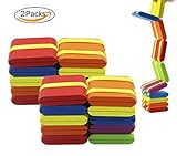 Naovio Kids Colorful Magic Puzzle Flip Over Flap Toys Intelligence Block Learning Toys Pack of 2 [並行
