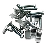 Larsen Supply 42 – 2103 10-countシンクリムクリップ 3/8" x 1-1/4" with 1/2" grip 42-2103 10