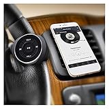 車のBluetoothコントローラー、マルチメディアボタン付きのBluetooth 4.0リモコン、ステアリングホイール用の車のBluetoothリモコン、自転車のハンドルバー